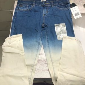 RVCA ombré jeans. “Wright wood” NWT s27